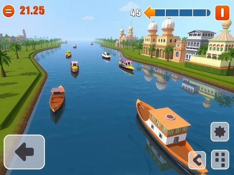 Sabarmati River Journey Game Screenshot